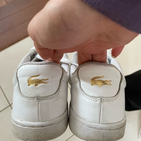 Lacoste Hydez Leather Shoes (6.5) Slightly Worn - Picture 3 of 4